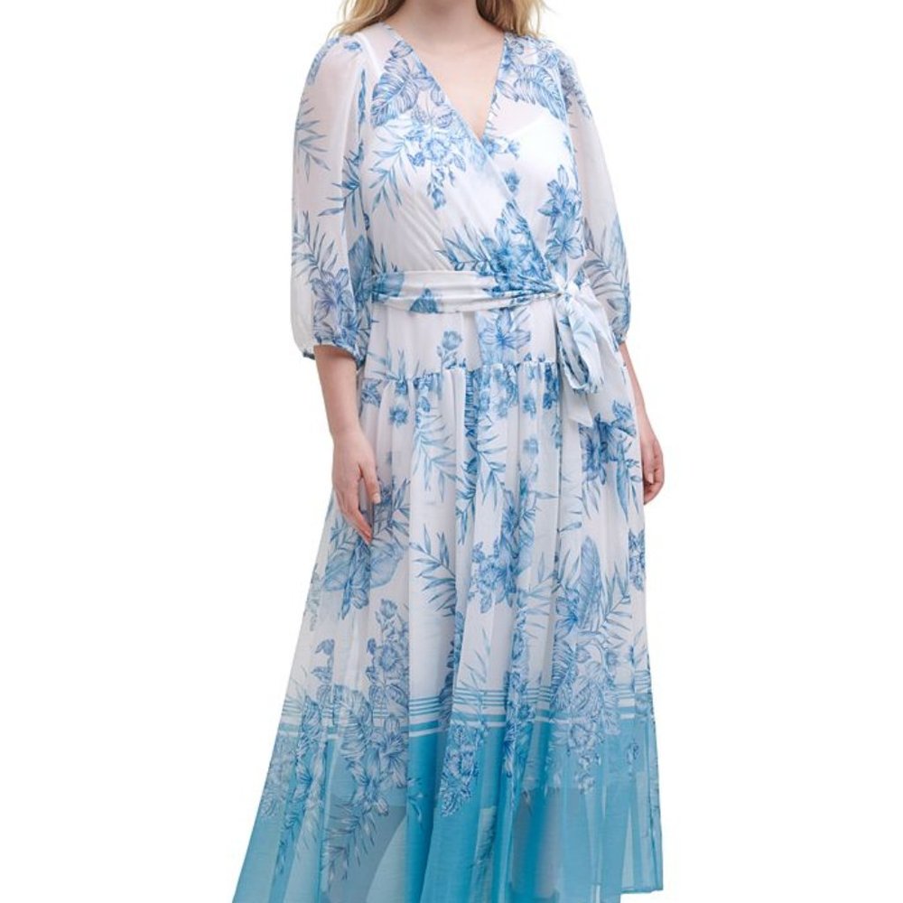 NEW CALVIN KLEIN PLUS SIZE MIDI DRESS